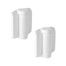 D&D TruClose&reg; Hinge Pair Heavy Duty - White