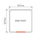Southampton PVC - End Post 2500mm