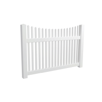 Meville Picket PVC Gate - 1800W x 1200H