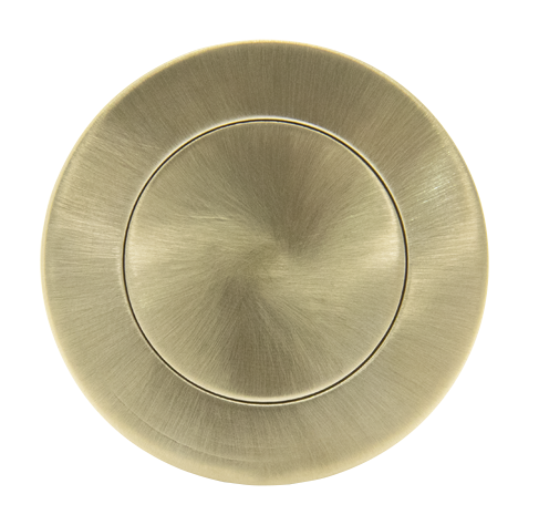 Unlacquered Satin Brass