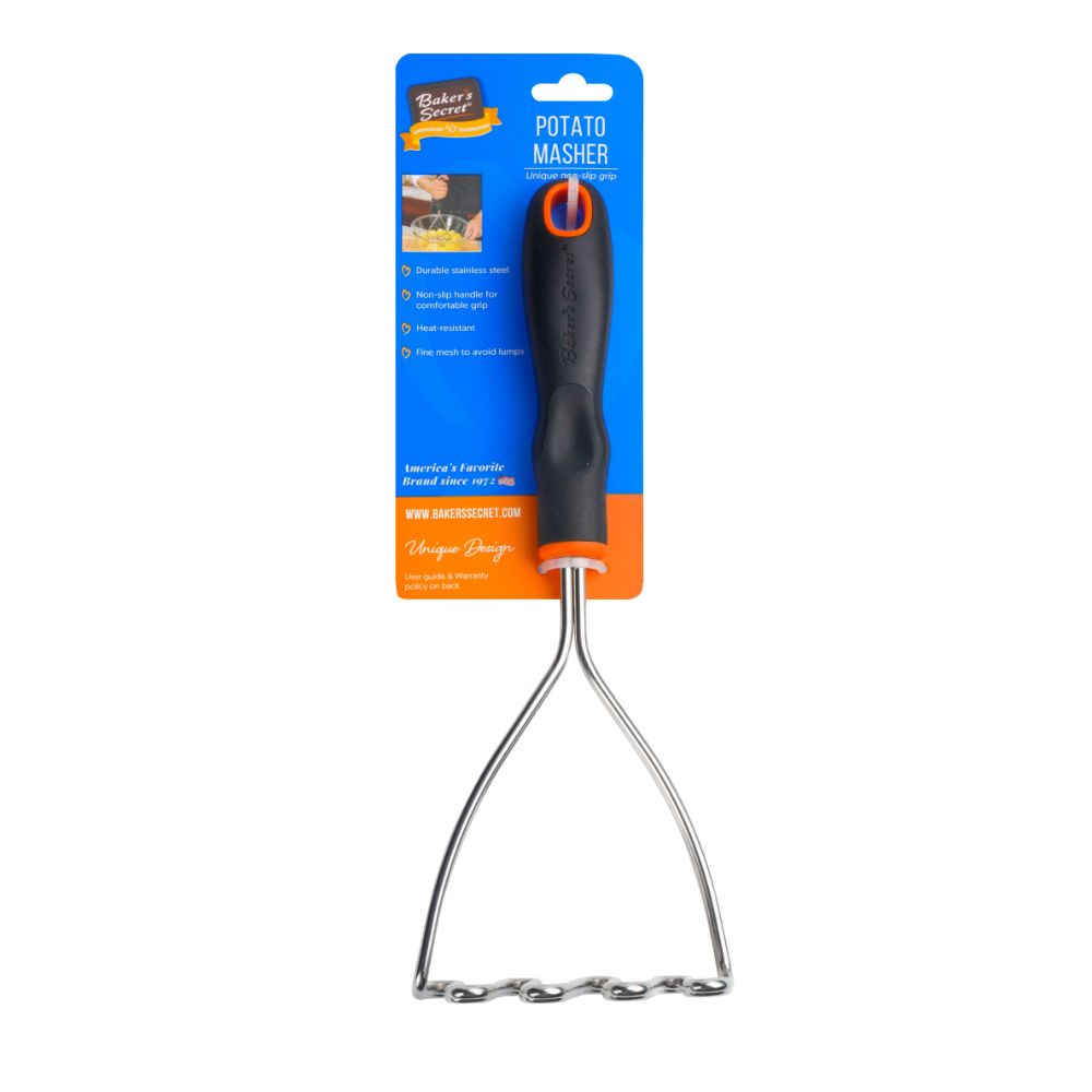 Baker's Secret Potato Masher Grip Handle - Kitchen Tools