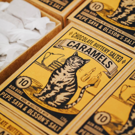 Chocolate Buttery Salted Caramels 120g