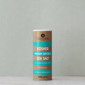 Kosher Salt Kraft Canister 500g