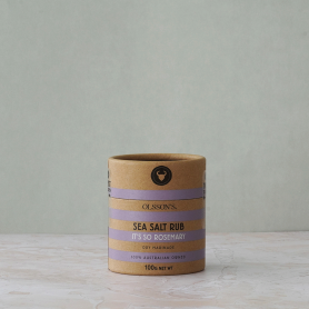 It's So Rosemary Salt Rub Kraft Canister 100g