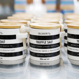 Truffle Salt Stoneware Jar 50g