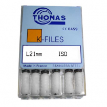 K-Files 21mm Size #45 (6 Pk)