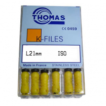 K-Files 21mm Size #50 (6 Pk)