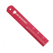 Microdont Endo Ruler Aluminum:  Red