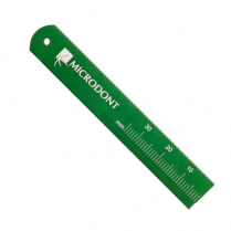 Microdont Endo Ruler Aluminum:  Green