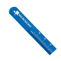 Microdont Endo Ruler Aluminum:  Blue