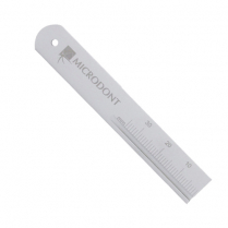 Microdont Endo Ruler Aluminium:  Silver