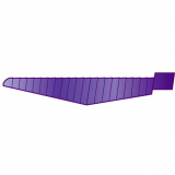 Flexi Wedge PURPLE Large Refill 50pk