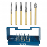 Great White Ultra Crown & Bridge Carbide Prep Bur Kit