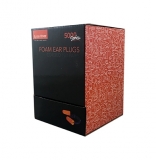 corded earplugs box - hearing protection