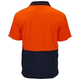 Wise Orange Hi-Vis Polo