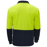 Yellow Hi-Vis Polo - Long Sleeve