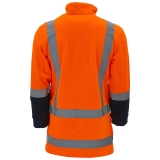 Wise Orange Hi-Vis Polar Fleece