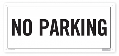 no parking sign