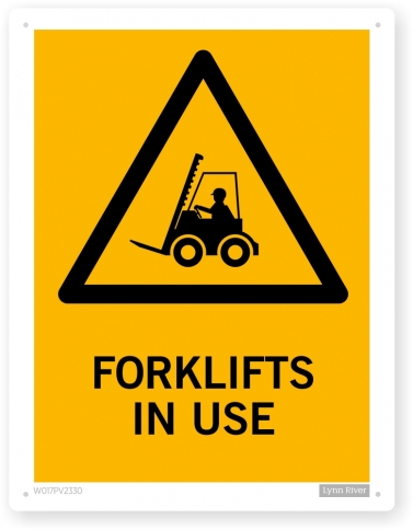 forklift sign