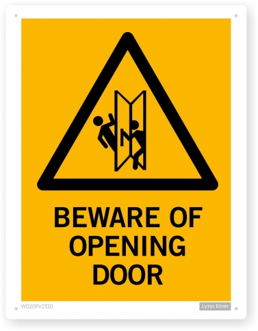 opening door sign