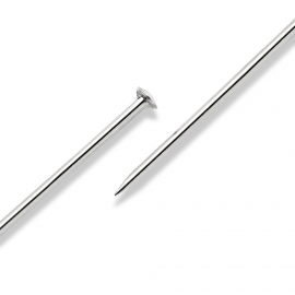 CRAFT PINS, 0.65 X 16MM, SILVER-COLOURED, 25G