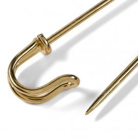 KILT PIN, 76MM, GOLD-COLOURED