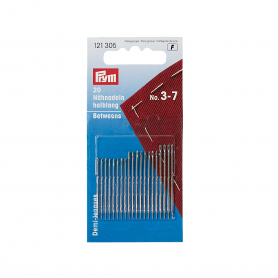 SEWING NEEDLES BETWEENS, NO. 3-7, ASSORTED