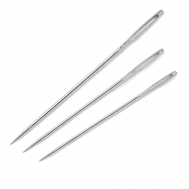 CHENILLE NEEDLES WITH SHARP POINT, NO. 18-22, ASSORTED