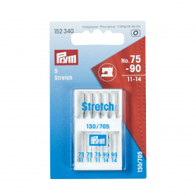 STRETCH SEWING MACHINE NEEDLES, 130/705, 75-90, ASSORTED