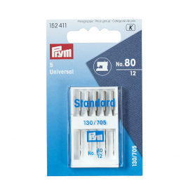 STANDARD SEWING MACHINE NEEDLES, 130/705, 80