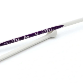 SINGLE-POINTED KNITTING NEEDLES PRYM.ERGONOMICS, 30CM, 6.00MM