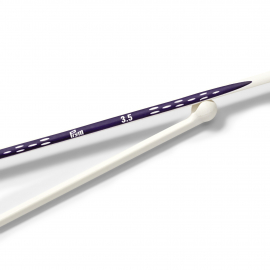 SINGLE-POINTED KNITTING NEEDLES PRYM.ERGONOMICS, 35CM, 3.50MM