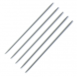 DOUBLE-POINTED KNITTING NEEDLES, 20CM, 4.00MM, PEARL GREY