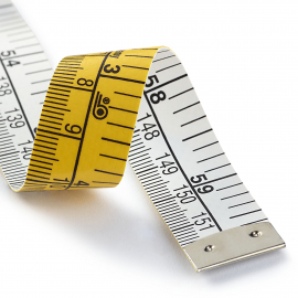 TAPE MEASURE COLOR ANALOGUE, CM/INCH SCALE