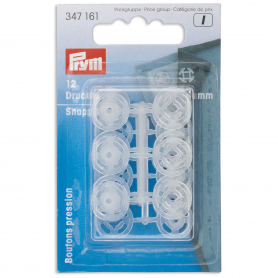 SNAP FASTENERS, 13MM, TRANSPARENT