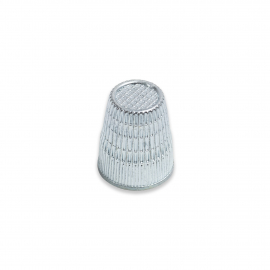 THIMBLE WITH ANTI-SLIP EDGE, 16.0MM, SILVER-COLOURED, ITEMS