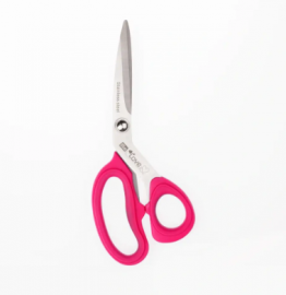 TEXTILE SCISSORS WITH MICRO SERRATION, PRYM LOVE, 21CM/8'', PINK