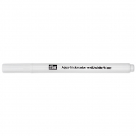 TRICK MARKER AQUA, WATER-ERASABLE, WHITE