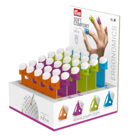 DISPLAY THIMBLES PRYM.ERGONOMICS, ASSORTED COLOURS