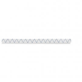 SPORTS ELASTIC 8.5MM, WHITE