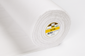 B710 - WHITE - MEDIUM WEIGHT, FUSIBLE, WOVEN INTERLINING WITH BIODEGRADABLE ADHEASIVE
