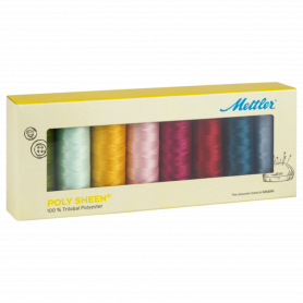 KIT - 8 SPOOLS - POLY SHEEN NO. 40(3406 - 200M) MODERN