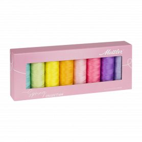 KIT - 8 SPOOLS - SILK-FINISH-COTTON NO. 50(9105 - 150M) SPRING