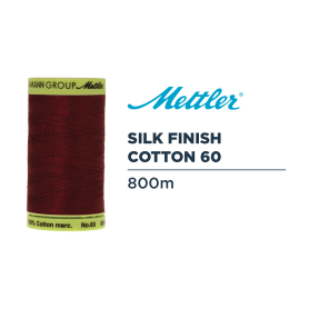 METTLER SILK-FINISH-COTTON 60 - 800M (SOLD IN BOXES OF 5)