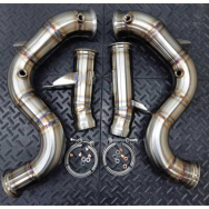 Redstar Mercedes W222 S63 M177 Downpipes