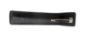 Akrapovic Leather Pencil Sleeve - Black