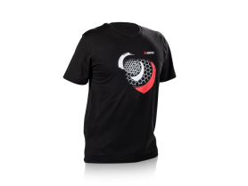 Akrapovic Mens T-Shirt - Mesh - Black L