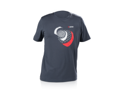 Akrapovic Mens T-Shirt - Mesh - Blue/Grey M