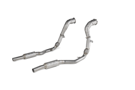 Akrapovic Downpipe / Link Pipe Set (SS) for Audi RS Q8