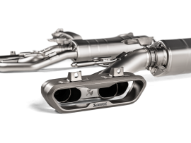 Akrapovic Evolution Line (Titanium) for OPF Mercedes W463a G63 FL with Sound Kit